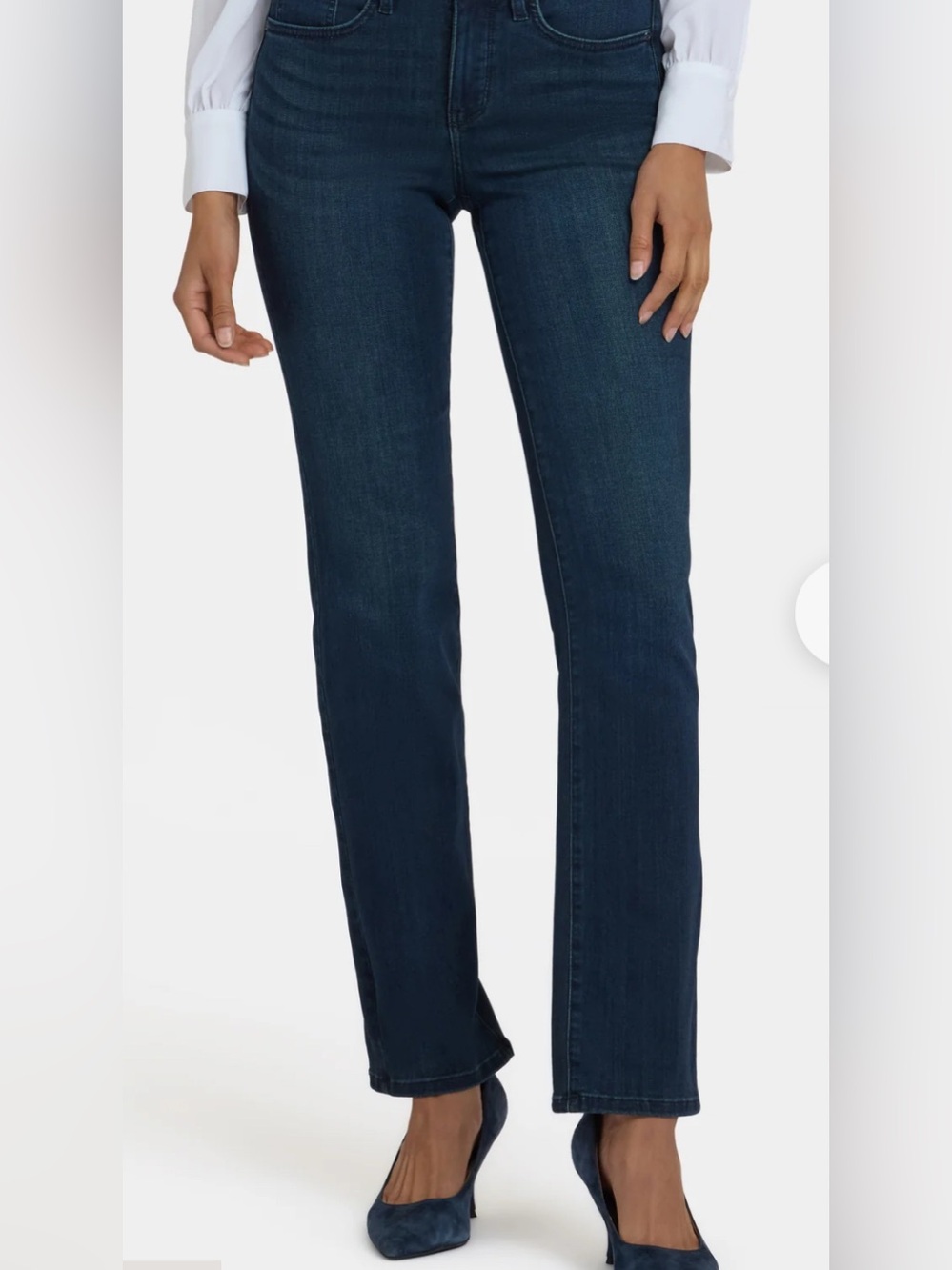 NYDJ Marilyn Straight Jeans Lift x Tuck Technology Size 8 NWOT